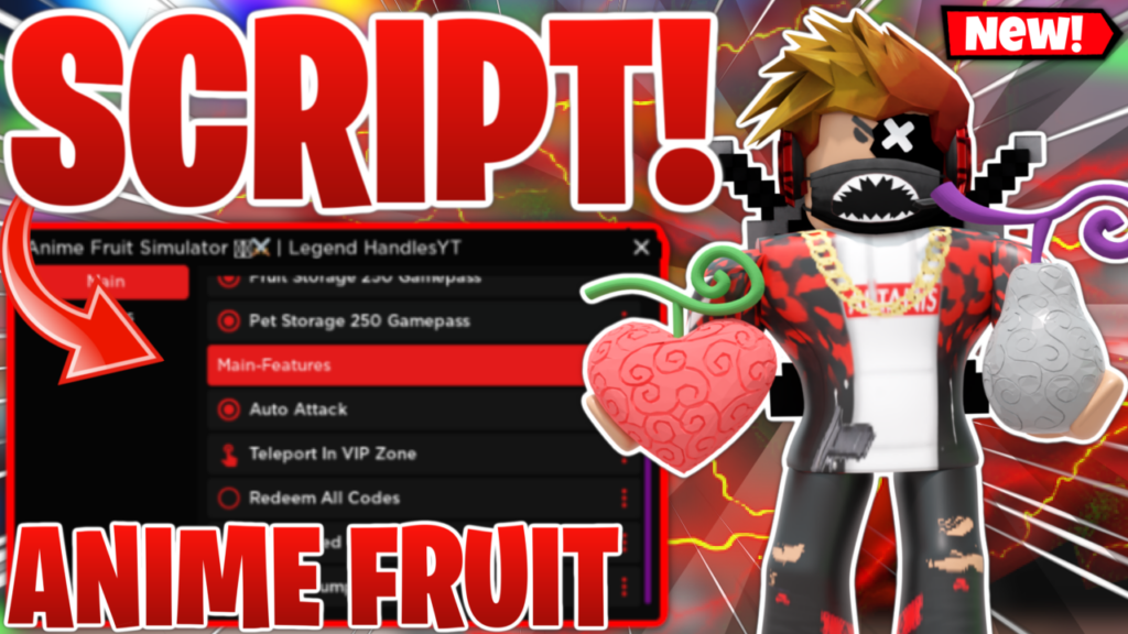 Anime Fruit Simulator Script Pastebin 2023 | AUTO FARM + INFINITE GEMS *Roblox*