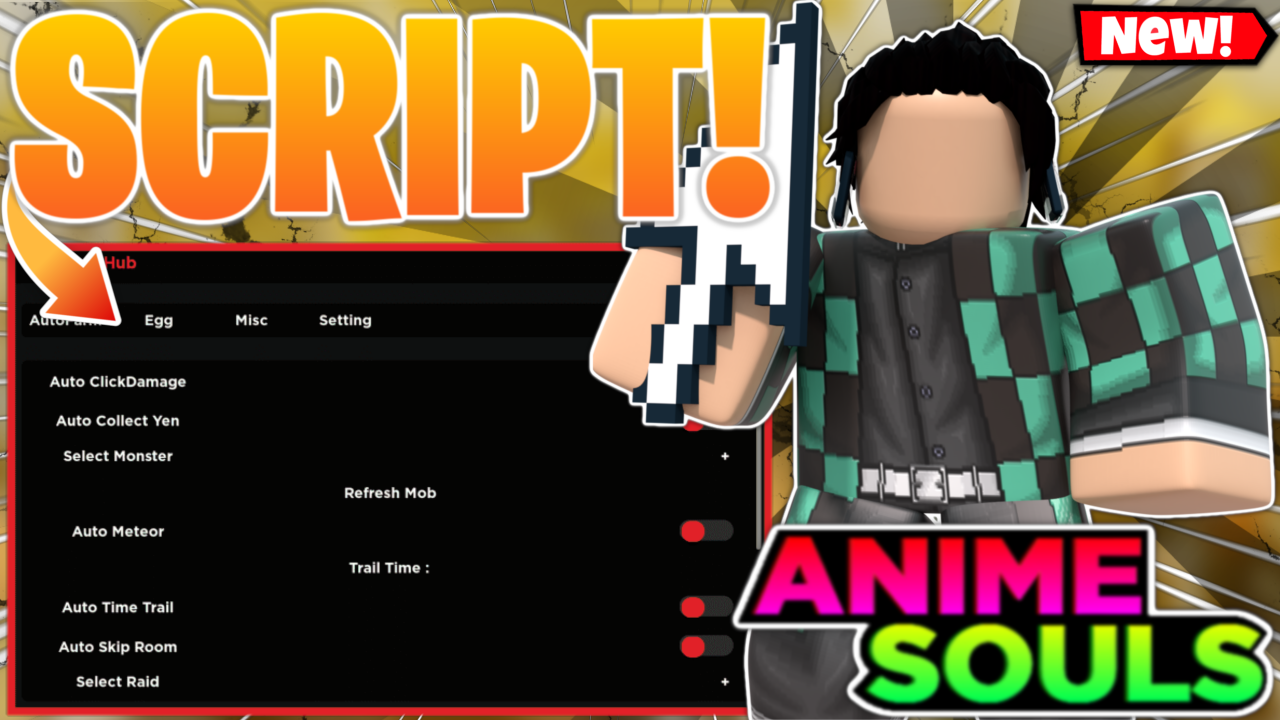 Anime Souls Simulator Script Hack GUI PASTEBIN 2023 *AUTO FARM + MORE*