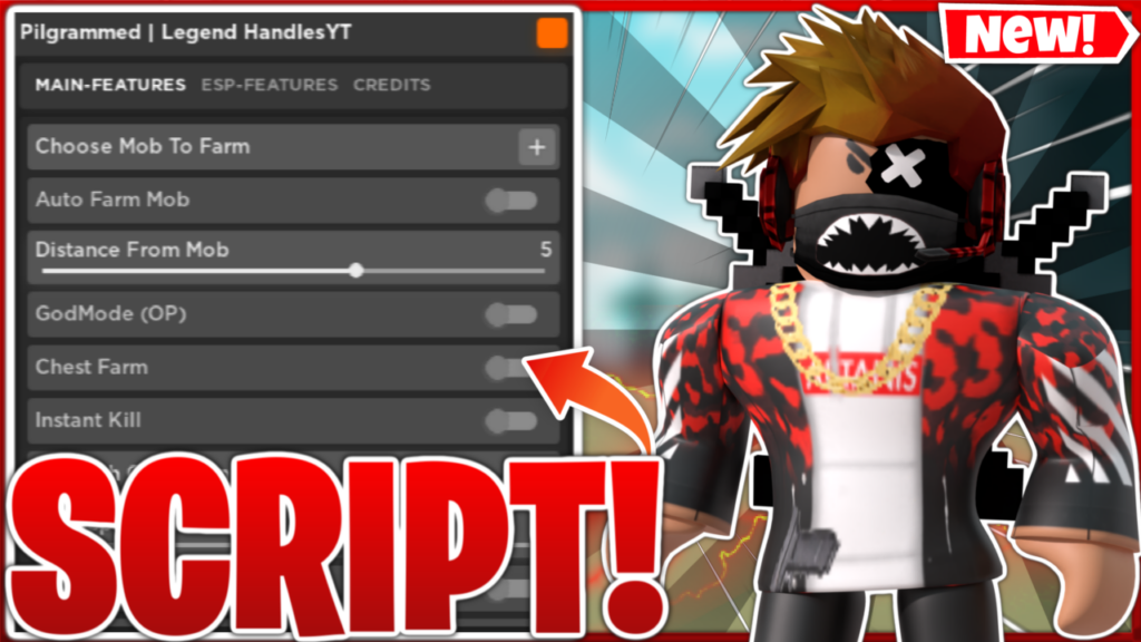 Pilgrammed Script GUI Hack (AUTOFARM, INFINITE GOLD, GODMODE, AND MORE) PASTEBIN