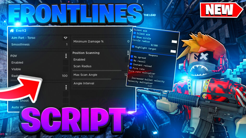 Roblox Frontlines Script AIMBOT + INF COINS + ARCEUS X MOBILE PASTEBIN 2023